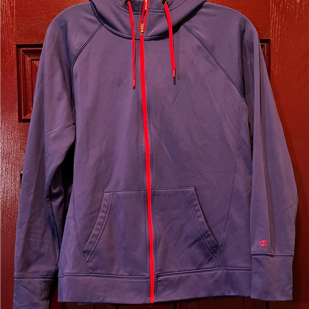 Champion Performance Purple Top with Red Trim